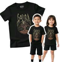 Kaos Anak Band gojira usia 1 sampai 12 tahun