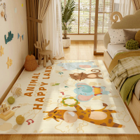 【巨匠】卡通地毯 臥室床邊墊子 150*200cm地墊 兒童房爬行墊 遊戲區地毯 客廳沙發地毯(150*200cm地毯地墊)
