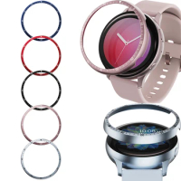 Stainless steel Bezel Ring Case For Samsung Galaxy Watch active 2 40mm/44mm Bezel Styling Frame Case Cover Bezel Ring Cover 2022