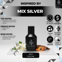 Nice Parfume Mix Silver Eau de Parfum - Aroma Floral, Tropical, Ozonic, Powdery, Green & Sweet untuk