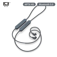 KZ Bluetooth 5.0 Aptx HD QCC3034 Earphones Wireless Upgrade Cable Applies Headset Cable For KZ ZAX ZSX ZS10 PRO AS10 ZSTx EDX