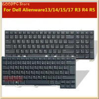 Laptop Shell for Dell Alienware13 Alienware14 Alienware15 R3 R4 Alienware17 R4 R5 Keyboard with Backlight New Original
