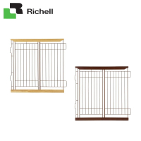 【Richell 利其爾】寵物用 - 木製伸縮圍欄〈加寬型分隔板〉(ID59372 / ID59373)