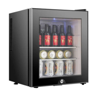 Customized Retro Small Mini 40l Smart Compact Fridge Refrigerators For Home Office Hotel