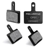 For-Shimano Deore Compatible Brake Pads Bike Ceramic Lining Black Back Panel Ceramic Formula Metal Back Plate Brand New