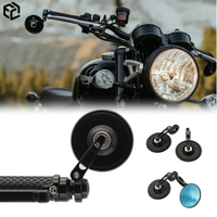 適用於凱旋 Bonneville T120 T100 Trident 660 端子鏡 手把鏡 CNC鋁合金 機車後照鏡