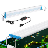 Led Aquarium Light Ultra-thin Acrylic Aquarium Landscaping Light Fish Tank Bracket Marine Led Lights for Aquarium