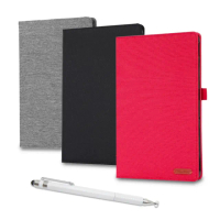 【DW 達微科技】MD69尊榮布紋款 Xiaomi Pad 小米平板6/6 Pro 11吋平板保護皮套(附精緻觸控筆)
