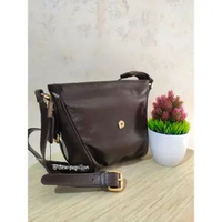 Tas Kulit Asli Papillon Bandung K3259 Elegan Kopi