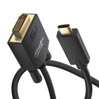 USB 3.1 Type C USB C to DVI HDMI VGA Displayport Cable 1.8m Thunderbolt 3 to dvi vga video converter adaptor for macbook pro air
