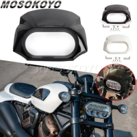 Motorcycle Front Light Lamp Mask Headlight Fairing For Sportster S 1250 RH1250 RH 1250 2021-later ABS Plastic Windshield Fairing