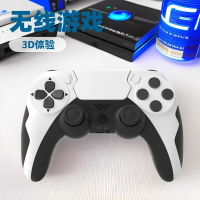 跨境P4游戲手柄藍牙無線電腦游戲手柄黑神話悟空震動六軸 ps4手柄【Snowbelle優選】