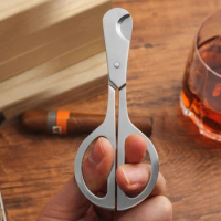 1pcs Stainless Steel Knife Metal Cigar Cutter Scissors Easy to Cut Blade Smok Machine for Cutting 14cm