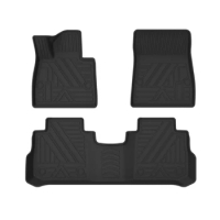 New AITO WJ M5 EV 2022 Car Floor Mats Front Rear Mat 3D Liner All Weather Waterproof Floor Liner LHD Black Non-slip Car Foot Pad