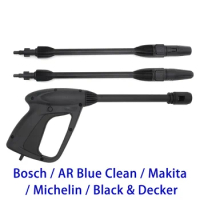 High Pressure Washer Spray Gun Jet Lance Nozzle Car Washer Jet Water Gun Spear Wand for Bosch Black Decker AR Blue Clean Makita