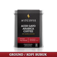 Kopi Murni Artcofie Pouch Biji & Kaleng Bubuk Arabica Bali Kintamani Papua Wamena Aceh Gayo Toraja S