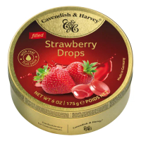 【德國卡恩迪許】水果糖草莓夾心175g