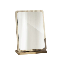 【JOEKI】木質摺疊鏡子大號-MZ0035(日式簡約木質化妝鏡 木質化妝鏡)