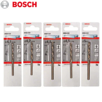 BOSCH Twist Drill Bit Set For Carpentry Speciality Chisel Wall Drilling Wood Opening 4.1-5MM Metal Bit