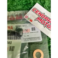 Baut Dan Ring Gasket Pembuangan Oli Mesin Original Yamaha 125z 125zr Y125z Y125zr