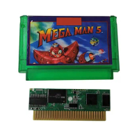 Megaman 5 Video Game For 60 Pins 8 Bit FC Game Cartridge