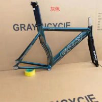 GRAY F17 700C Fixed Gear Bicycle Racing Track Frame For Fixed Gear Bicycle Aluminum Frame Bike Frame