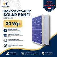 Solar Panel Surya Monocrystalline 30 WP Solar Karya Indonesia 30 WP (TKDN)