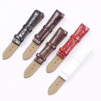Watch Accessories Leather Strap For Tissot Kutu T035 Strap T035210 T035207A Women's Watch Strap