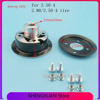 Motorcycle parts 2.80/2.50-4 2.50-4''tire wheel hub 4 inch electric Scooter aluminum alloy rims 17mm or 19mm Inner hole