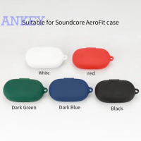 Silicone Case for Anker Soundcore AeroFit Covers Earphone Earbuds Headphones Cases