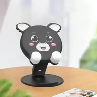 SK-C727 Stand Holder Lipat Motif Animal Karakter Lucu Folding Dekstop Dudukan Hp Multifungsi / Phone