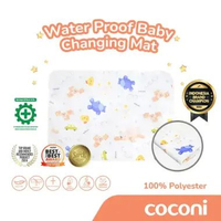 COCONI Waterproof Changing Pad | Perlak Bayi Anti Bocor Anti Bakterial