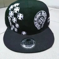 Topi snapback chrome hearts bordir baru