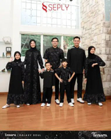 Sarimbit Seply Terbaru 2026 Tenara Galaxy Soul Gamis XXL
