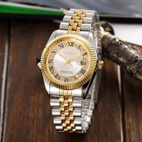 Montre Homme Luxury Ice Out Diamond Watch Men Gold Watches Fashion Business Stainless Steel Band Quartz Wristwatches Men