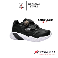 Sepatu Sekolah Anak Pro ATT Magnet Sepatu Anak Anak TK SD Hitam Putih Original ATT