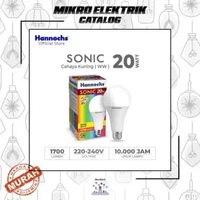 Lampu LED HANNOCHS Sonic 20 Watt Cahaya Kuning