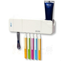 牙刷消毒器 牙刷消毒器 UTOREX牙刷架 牙膏電動烘干衛生間吸壁式置物架 全館85折起 JD