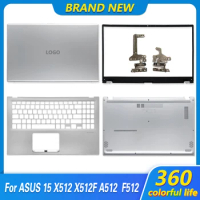 New For ASUS VivoBook 15 X512 X512F A512 A512F F512 F512D Laptop Housing LCD Back Cover Front Bezel Palmrest Lower Bottom Case