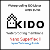 Ready Kain Tisu Waterproofing Tissue Serat Fiber Pelapis Cat Anti Bocor Water Proof Aquaproof Waterp