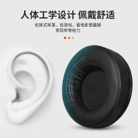 適用AKG愛科技K812耳機套k812pro耳罩頭戴式帶卡扣海綿套皮套替換