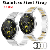 22MM Stainless Steel Strap For Huawei Watch GT2 Pro/GT 3 3Pro GT2E Metal Bracelet For Huawei Watch 4 3 3Pro GT4 46MM GTR4 3 47