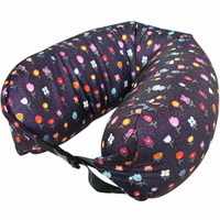 《DQ&amp;CO》扣式顆粒護頸枕(花園) | 午睡枕 飛機枕 旅行枕 護頸枕 U行枕