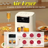 Home-appliance 2023 New Air Fryer Intelligent Household Visual Electric Fryer Oven All-in-one Frying Oven Air Fryer Oven