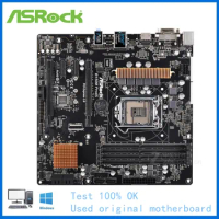 For ASRock B150M Pro4S Computer M.2 Nvme SSD Motherboard LGA 1151 DDR4 B150 Desktop Mainboard Used