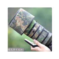 For Nikon AF-S 200-500mm F5.6 E ED VR Lens Waterproof Camouflage Coat Rain Cover Protective Sleeve Case Nylon Guns Cloth
