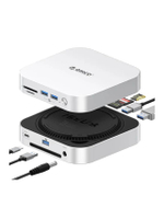 โอริโก้ รุ่น M47P USB4 Dock ฮับ Type-C พร้อมช่อง SSD M.2 สำหรับ Mac Mini M4