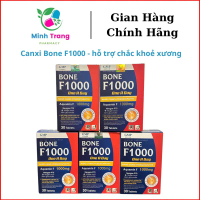 [Sản phẩm hot] Canxi bone F1000, 1 viên mỗi ngày, hỗ trợ chắc khoẻ xương