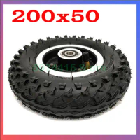 Good Quality 200x50 Pneumatic Wheel Off-Road Tire With Hub is Suitable For Mountain Scooters and Electric Scooters