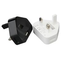 UK Plug Travel Fast Charging Adapter Mobile Phone Charger 1 USB Wall Charger For IPhone/Samsung/Xiaomi Tablet 500PCS